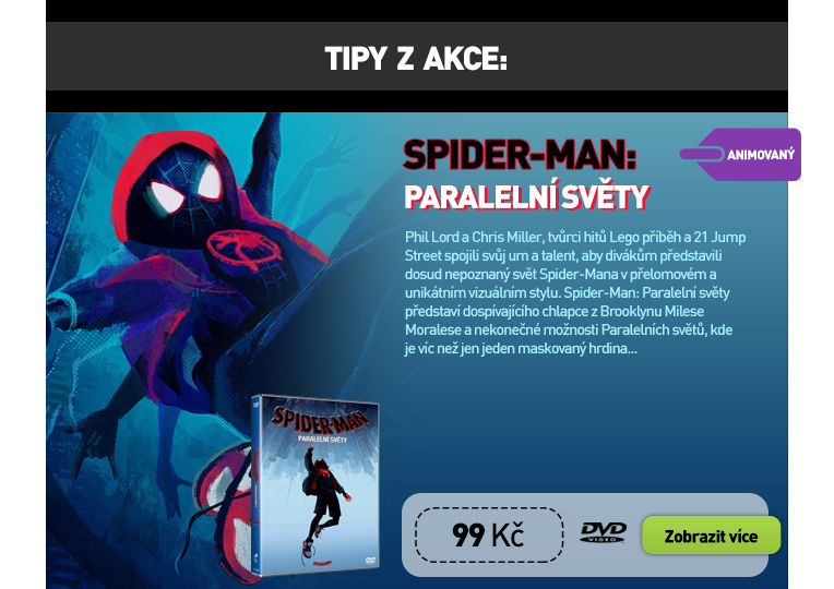 Spider-Man: Paralelní světy - DVD