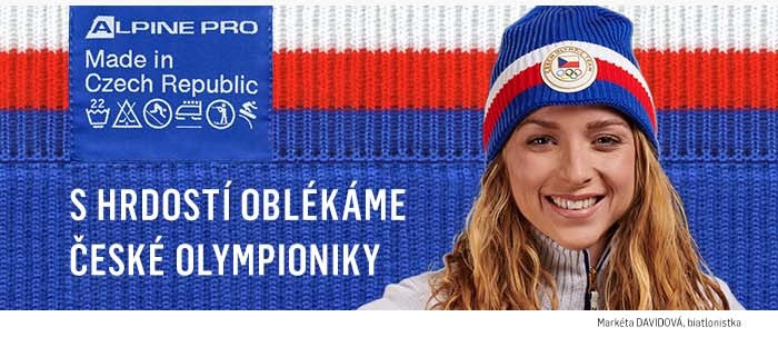 S hrdostí oblékáme české olympioniky