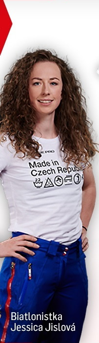 Biatlonistka Jessica Jislová