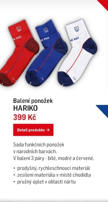 Balení ponožek HARIKO