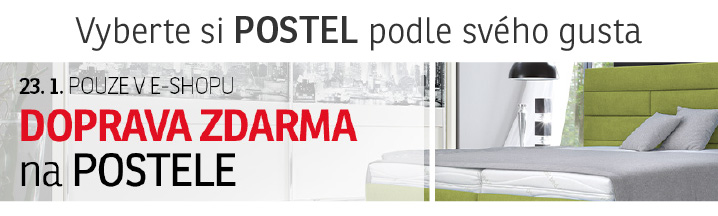 Doprava zdarma na postele