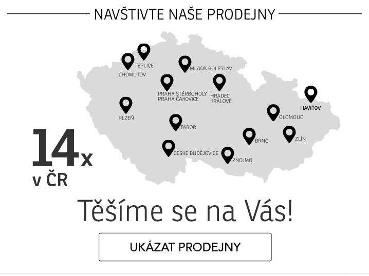 Mapa prodejen