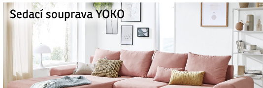 Rohová sedací souprava Yoko