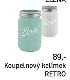 Koupelnový kelímek Retro
