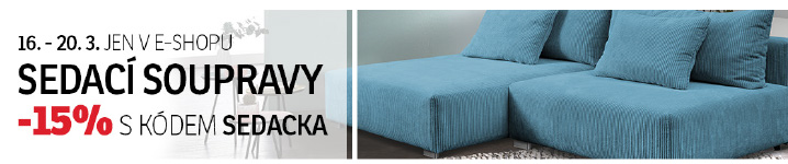 Sedací soupravy -15%