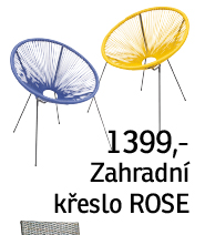 Zahradní křeslo Rose