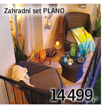 Zahradní set Plano