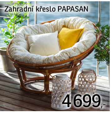 Zahradní křeslo Papasan