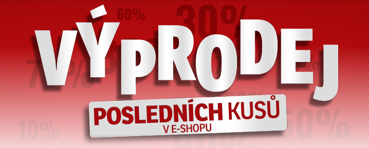 Výprodej posledních kusů v eshopu