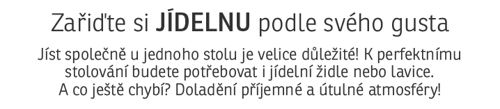 Zařiďte si jídelnu podle svého gusta