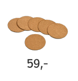 Korkový podtácek (set 6 ks) pureNatur