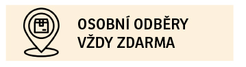 Osobní odběry vždy zdarma