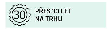 Přes 30 let na trhu