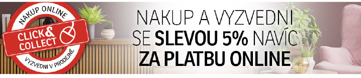 Sleva 5 % za platbu online