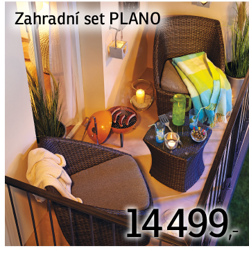 Zahradní set Plano