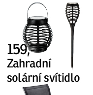 Zahradní solární svítidlo