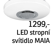 LED stropní svítidlo Maia