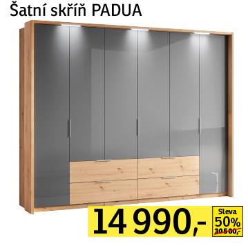 Šatní skříň Padua