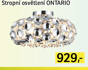 Stropní osvětlení Ontario