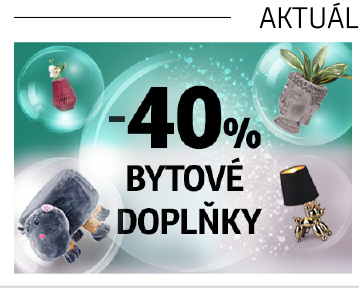 -40% na bytové doplňky