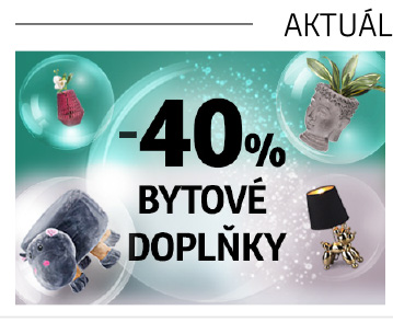 -40% na bytové doplňky