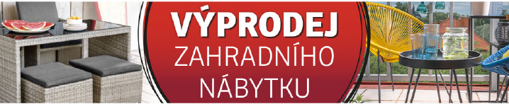 Výprodej zahradního nábytku