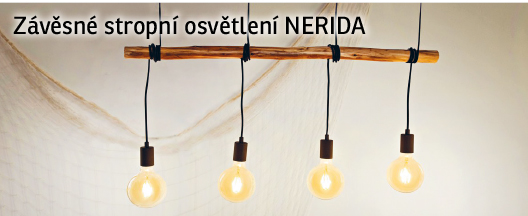 Závěsné stropní osvětlení Nerida