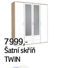 Šatní skříň Twin