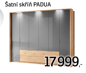 Šatní skříň Padua