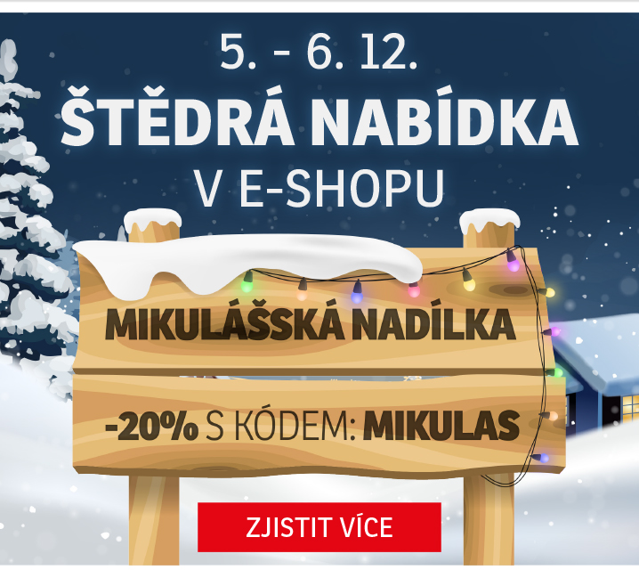 Štědrá nabídka v e-shopu